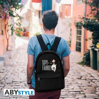 SPY X FAMILY - Rucksack "Anya und Bond" Mit Anyas telepathischen Mächten und Bonds Visionen ist dieses dynamische Duo zu allem bereit. Helfen Sie ihnen auf ihren verschiedenen Missionen mit diesem Spy x Family Rucksack von ABYstyle!